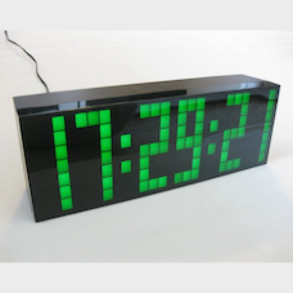 Digital JUMBO Modular LED Display Clock "Green LED" (As New) - Picture 5 of 16